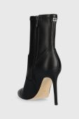 Черевики Guess Semmi жіночі колір чорний на шпильці (2563204)