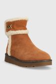 Зимові чоботи MICHAEL Michael Kors Marly жіночі колір коричневий