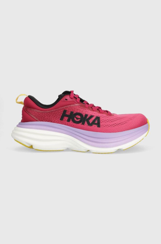 Бігові кросівки Hoka Bondi 8 колір рожевий 1127952-BGWN