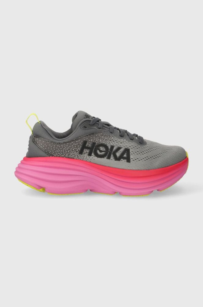 Бігові кросівки Hoka One One Bondi 8 колір сірий 1127952-BGWN