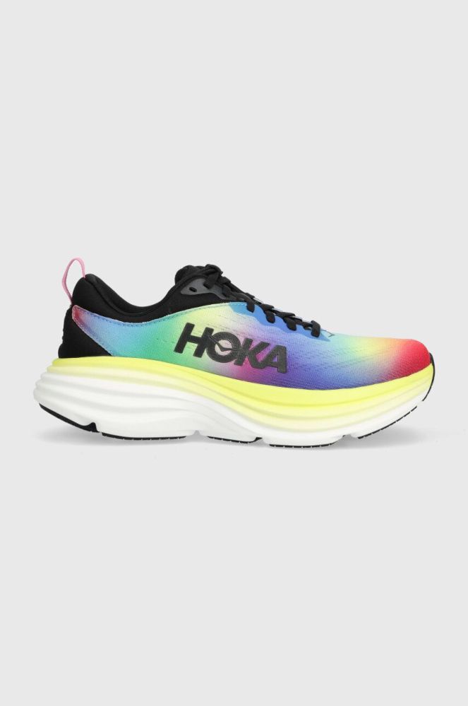 Бігові кросівки Hoka One One Bondi 8 1127952-BGWN колір барвистий