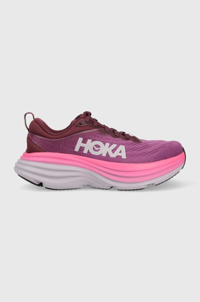 Бігові кросівки Hoka Bondi 8 колір фіолетовий 1127952-BGWN (2726480)