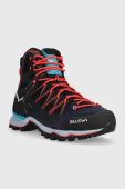 Черевики Salewa Mountain Trainer Lite Mid GTX жіночі колір чорний Черевики Salewa Mountain Trainer Lite Mid GTX жіночі колір чорний
