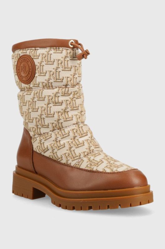 Ботинки Lauren Ralph Lauren Coree цвет коричневый фото 2