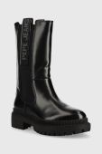 Черевики Pepe Jeans Bettle Wild жіночі колір чорний на плоскому ходу