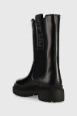 Черевики Pepe Jeans Bettle Wild жіночі колір чорний на плоскому ходу