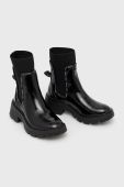 Черевики Pepe Jeans Soda Chelsea W жіночі колір чорний на платформі