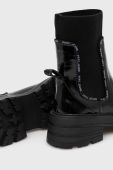 Черевики Pepe Jeans Soda Chelsea W жіночі колір чорний на платформі