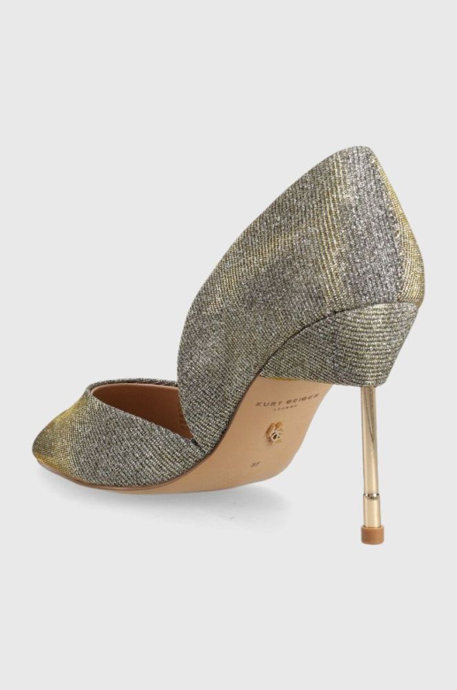 Туфлі Kurt Geiger London Bond 90 колір срібний 7428760609 фото 3