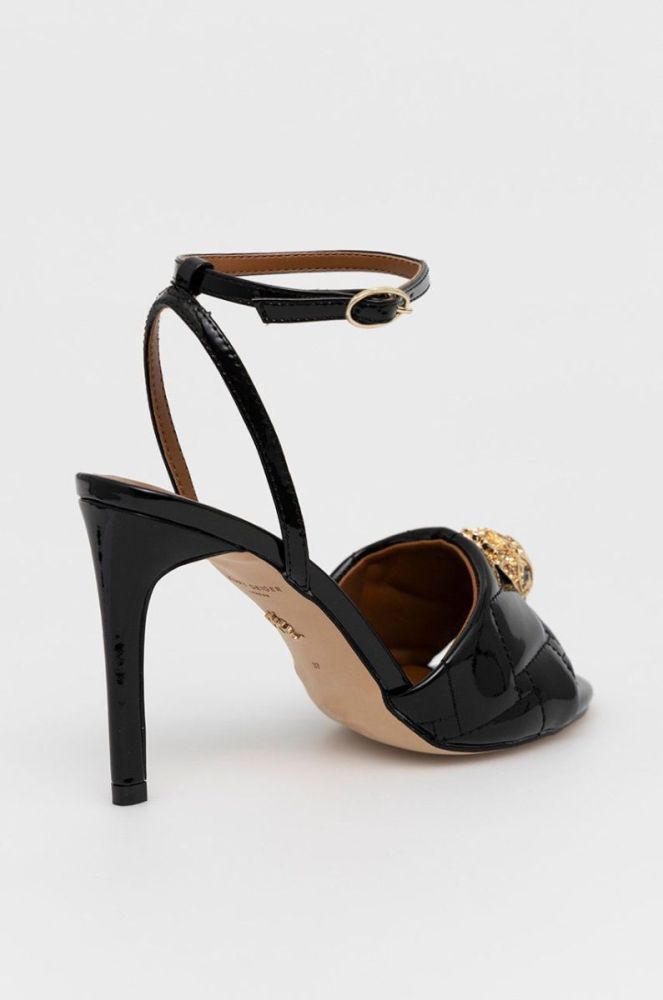 Шкіряні сандалі Kurt Geiger London Kensington Sand колір чорний 8489900309 фото 3