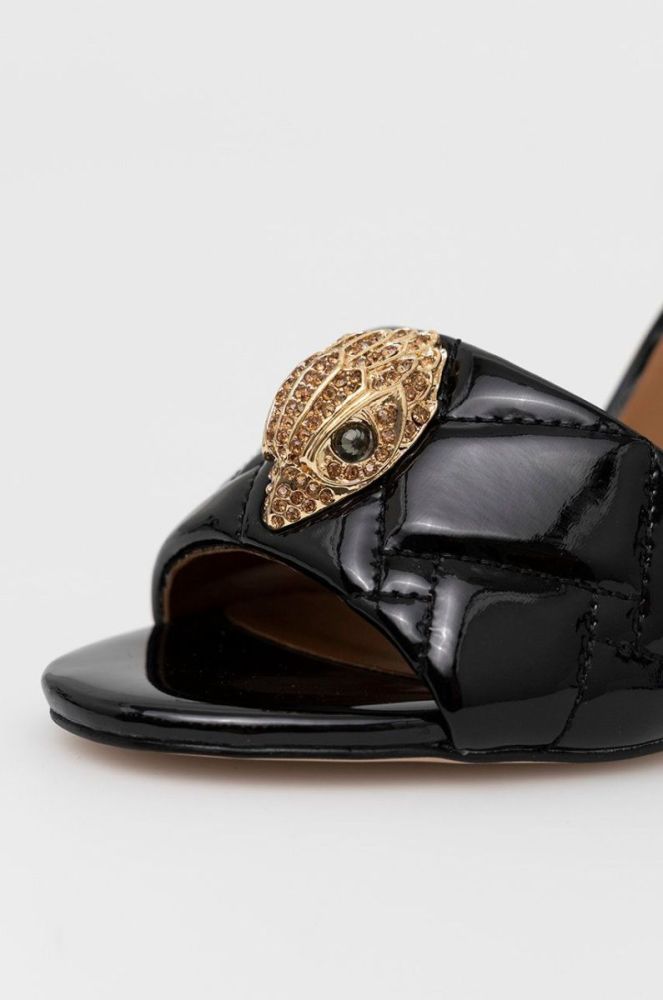 Шкіряні сандалі Kurt Geiger London Kensington Sand колір чорний 8489900309 фото 5