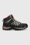 Черевики CMP Rigel Mid Waterproof жіночі колір синій утеплені Черевики CMP Rigel Mid Waterproof жіночі колір синій утеплені
