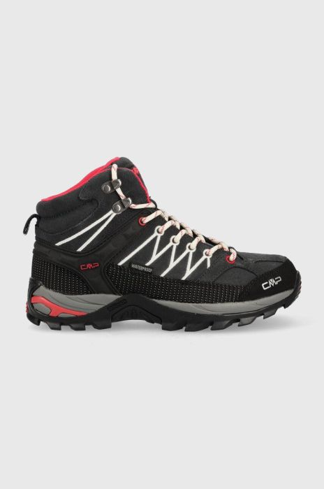 Черевики CMP Rigel Mid Waterproof жіночі колір синій утеплені Черевики CMP Rigel Mid Waterproof жіночі колір синій утеплені