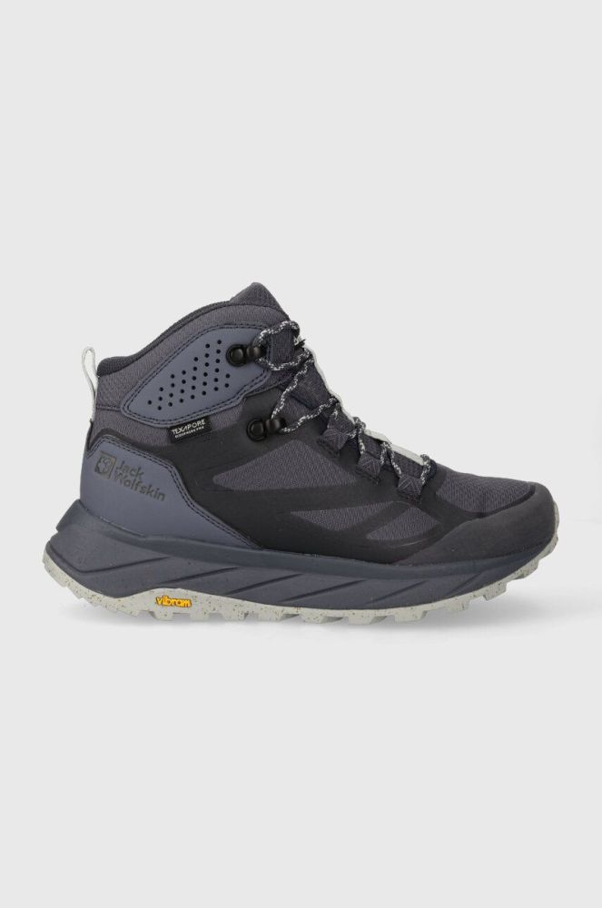 Черевики Jack Wolfskin Terraventure Texapore Mid жіночі колір синій утеплене