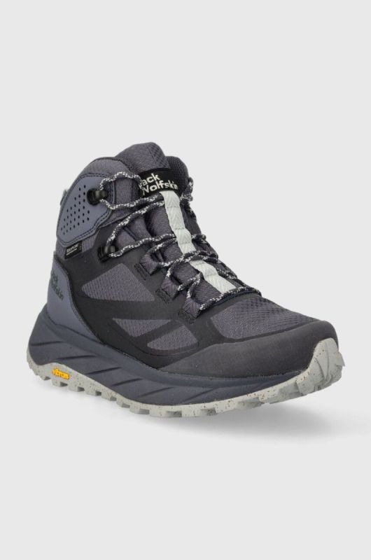 Черевики Jack Wolfskin Terraventure Texapore Mid жіночі колір синій утеплене фото 2