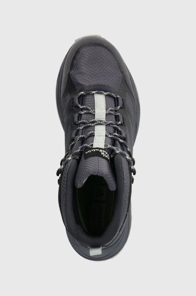 Черевики Jack Wolfskin Terraventure Texapore Mid жіночі колір синій утеплене фото 4
