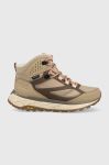 Черевики Jack Wolfskin Terraventure Texapore Mid жіночі колір бежевий утеплені Черевики Jack Wolfskin Terraventure Texapore Mid жіночі колір бежевий утеплені