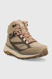 Черевики Jack Wolfskin Terraventure Texapore Mid жіночі колір бежевий утеплені