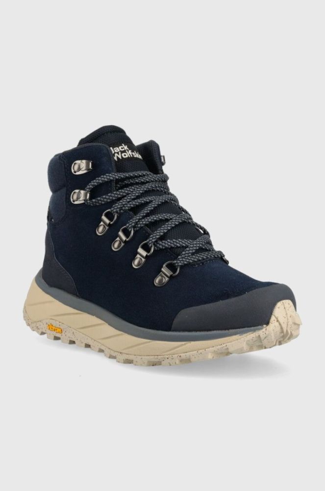 Черевики Jack Wolfskin Terraventure Urban Mid жіночі колір синій фото 2