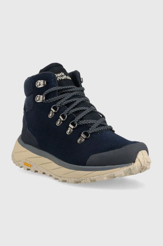 Черевики Jack Wolfskin Terraventure Urban Mid жіночі колір синій фото 2