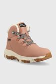 Черевики Jack Wolfskin Everquest Texapore Mid жіночі колір рожевий утеплене Черевики Jack Wolfskin Everquest Texapore Mid жіночі колір рожевий утеплене