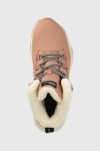 Черевики Jack Wolfskin Everquest Texapore Mid жіночі колір рожевий утеплене Черевики Jack Wolfskin Everquest Texapore Mid жіночі колір рожевий утеплене