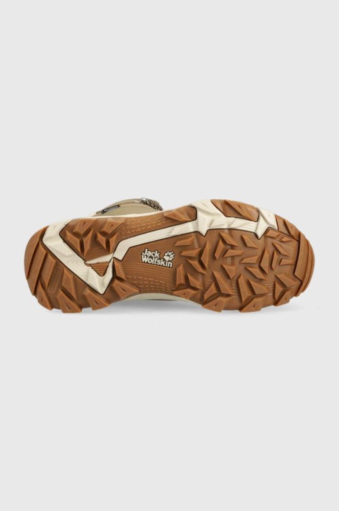 Черевики Jack Wolfskin Everquest Texapore Mid жіночі колір коричневий утеплене фото 5