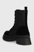 Черевики Desigual жіночі колір чорний на платформі