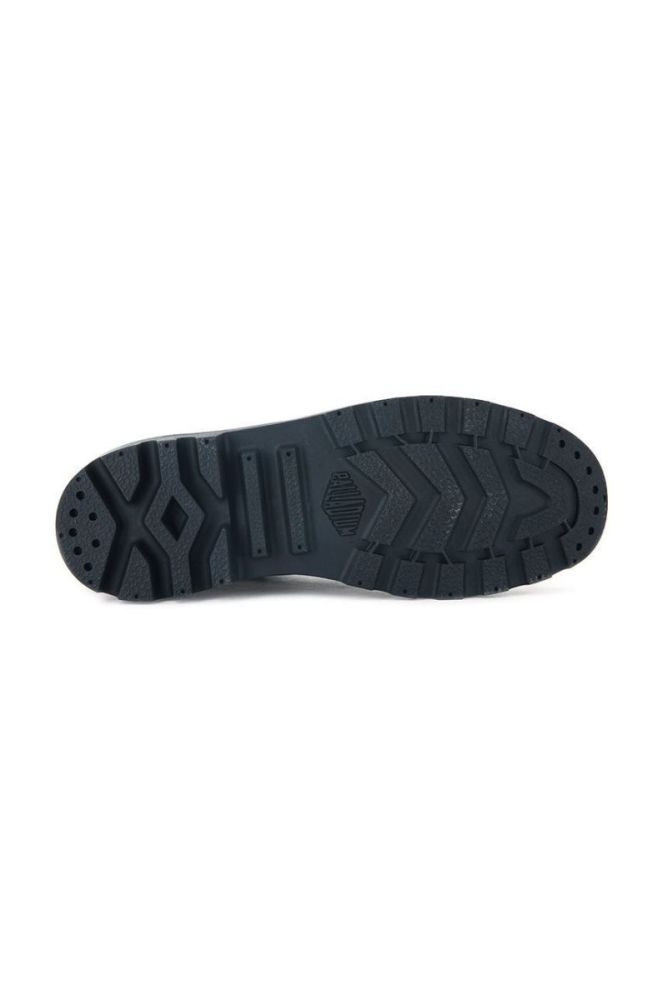 Шкіряні черевики Palladium Pampa Shield Wp Lux жіночі колір чорний на плоскому ходу фото 5