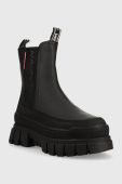 Черевики Palladium Revolt Chelsea Ranger жіночі колір чорний на платформі