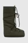 Зимові чоботи Moon Boot Icon Rubber колір зелений 14027600.KHAKI-KHAKI