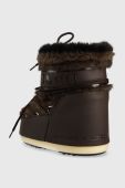 Зимові чоботи Moon Boot Icon Low Faux Fur колір коричневий