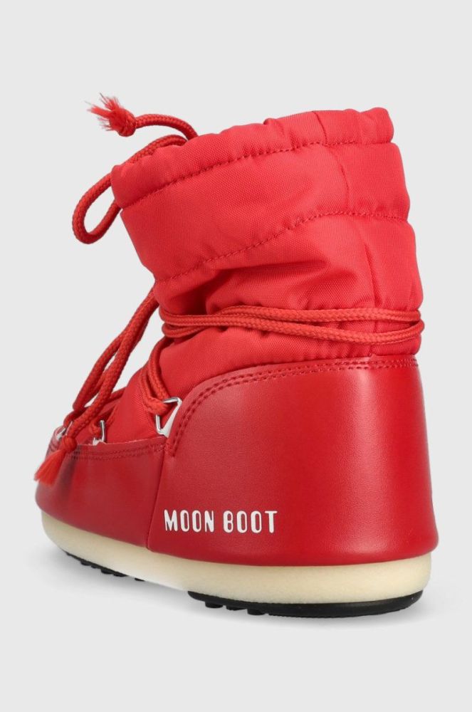 Зимові чоботи Moon Boot Light Low Nylon колір червоний 14600100.RED-RED фото 3