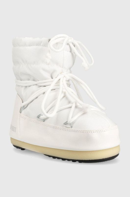 Зимові чоботи Moon Boot Light Low Nylon колір білий фото 2