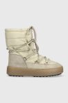 Зимові чоботи Moon Boot Ltrack Suede Nylon колір бежевий 24500200.SAND-SAND
