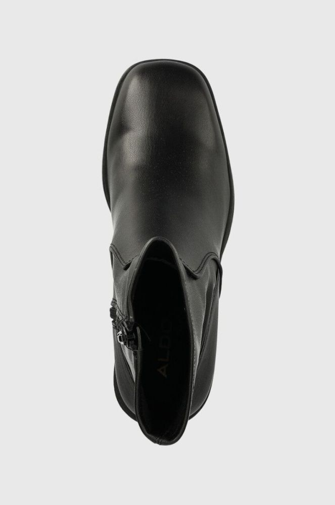 Черевики Aldo Upstep жіночі колір чорний каблук блок фото 4