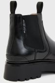 Шкіряні черевики AllSaints Arlo жіночі колір чорний на платформі Шкіряні черевики AllSaints Arlo жіночі колір чорний на платформі
