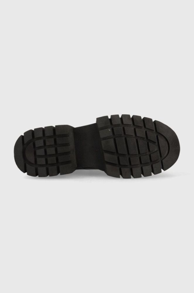 Черевики Steve Madden Incredible жіночі колір чорний на платформі злегка утеплена фото 5
