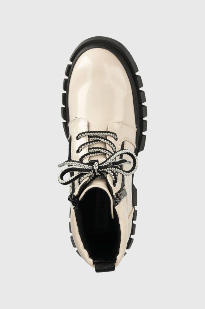 Черевики Steve Madden Incredible жіночі колір бежевий на платформі злегка утеплена фото 4