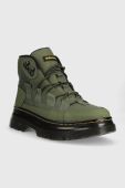 Черевики Dr. Martens Boury жіночі колір зелений на плоскому ходу DM27831384-Khaki Черевики Dr. Martens Boury жіночі колір зелений на плоскому ходу DM27831384-Khaki