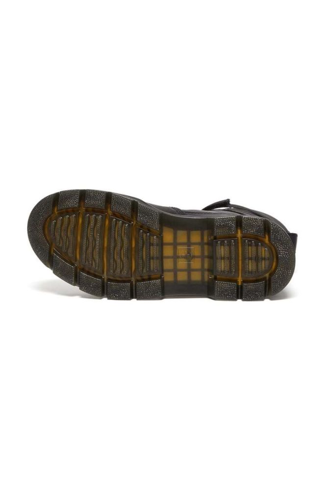 Шкіряні черевики Dr. Martens Combs Tech Leather колір чорний на плоскому ходу злегка утеплена фото 7