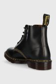Шкіряні черевики Dr. Martens 101 Arc жіночі колір чорний на плоскому ходу