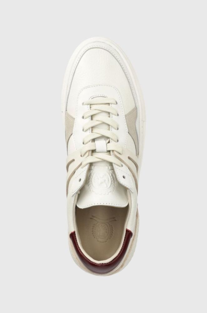 Шкіряні кросівки Tommy Hilfiger TH LAB COURT SNEAKER колір білий FM0FM04267 фото 4