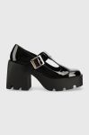 Туфлі Steve Madden Paloma колір чорний каблук блок SM11002351 Туфлі Steve Madden Paloma колір чорний каблук блок SM11002351