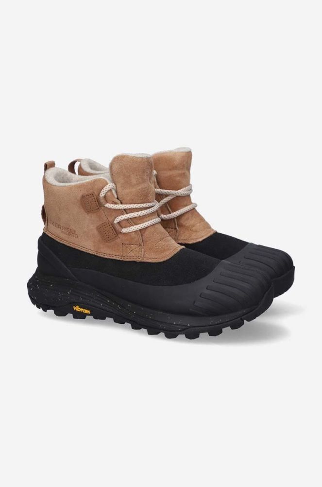 Зимові чоботи Merrell Siren 4 Thermo Demi Wp жіночі колір коричневий фото 5