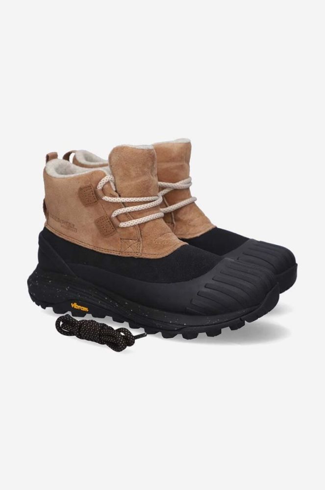 Зимові чоботи Merrell Siren 4 Thermo Demi Wp жіночі колір коричневий фото 8