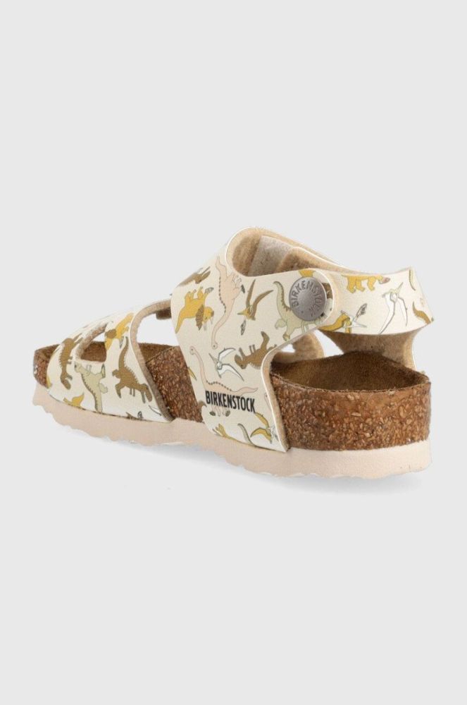Дитячі сандалі Birkenstock колір бежевий Narrow Width фото 3