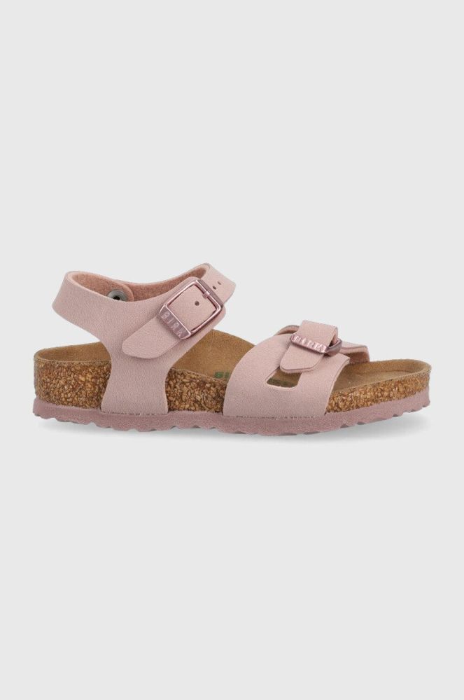 Дитячі сандалі Birkenstock колір фіолетовий Narrow Width (2557082)