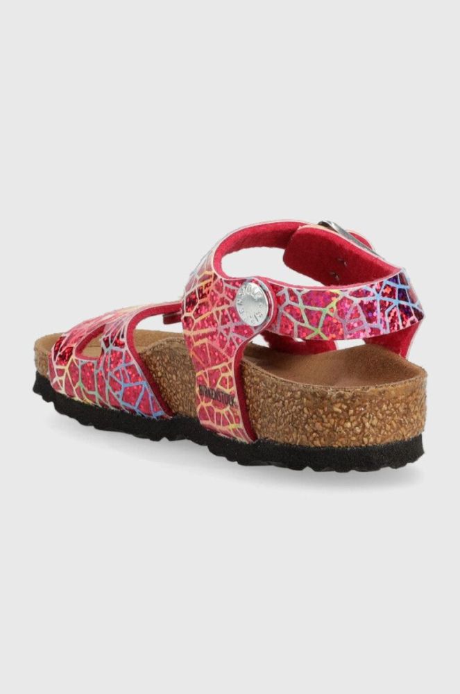 Дитячі сандалі Birkenstock колір рожевий Narrow Width фото 3