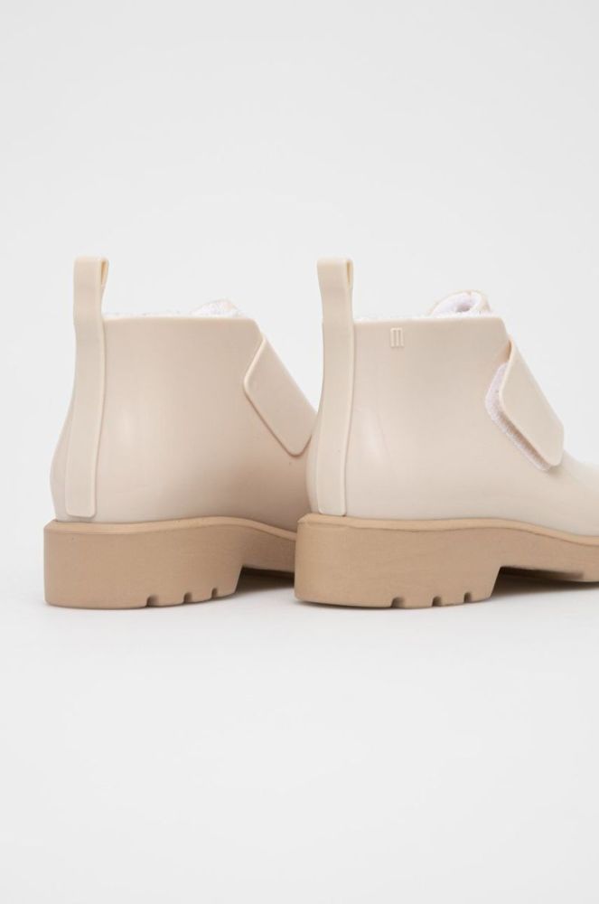 Дитячі черевики Melissa Chelsea Boot Inf колір бежевий фото 3